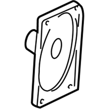 GM 15173233 Instrument Panel Speaker