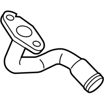 BMW 11-42-7-808-757 Return Pipe