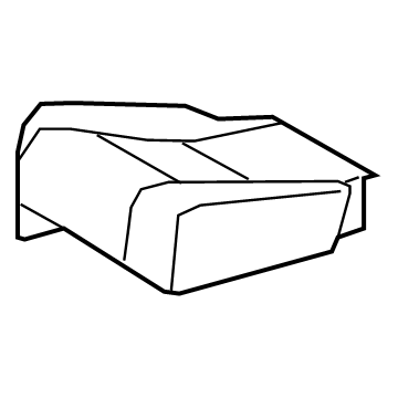 Lexus 71075-48830-A2 Rear Seat Cover Sub-Assembly