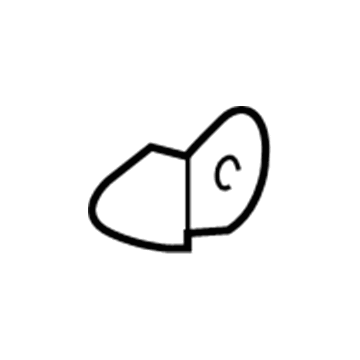 GM 84199389 Hinge Pillar Reinforcement Extension