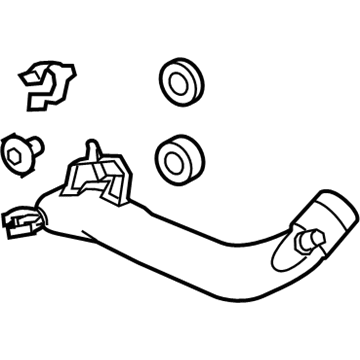 BMW 13-71-7-600-002 Air Duct