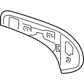 Toyota 87961-0R090 Mirror Glass