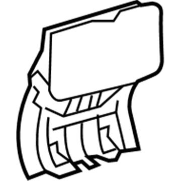 Toyota 55604-02050-C0 Rear Cup Holder