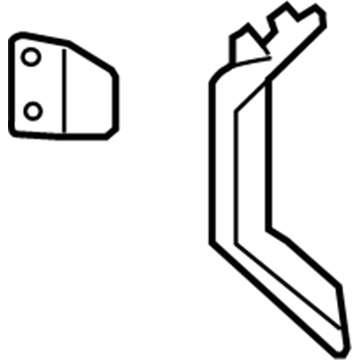 Lexus 61623-50030 Extension, Quarter Inner Panel, Rear RH