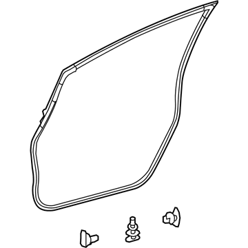 Toyota 67862-47040 Surround Weatherstrip