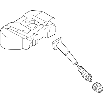 Hyundai 52933-F2000 TPMS Tire Pressure Sensor