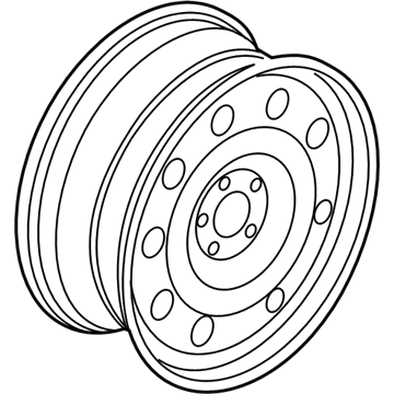 Ford CJ5Z-1015-A Wheel, Spare