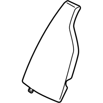 BMW 52-20-7-320-243 SIDE FINISHER CLOTH, LEFT