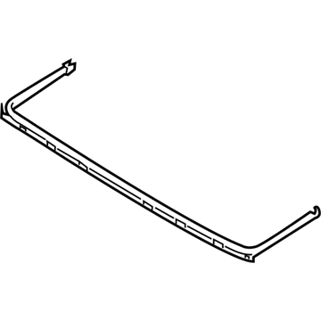 BMW 54-10-7-493-143 Slipstream Deflector