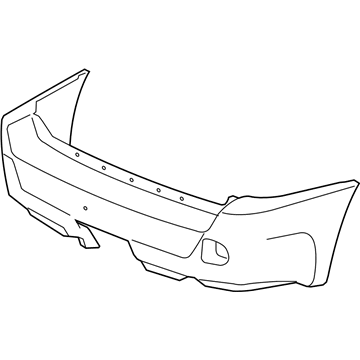 GM 89045672 Bumper Cover