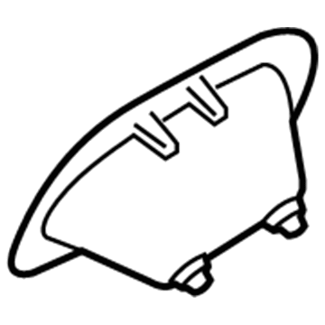BMW 51-49-7-295-254 Handle Recess, Trunk Lid