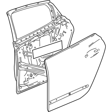 GM 26230717 Door Shell