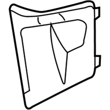 Ford 1L2Z-78226A01-BAC Retainer