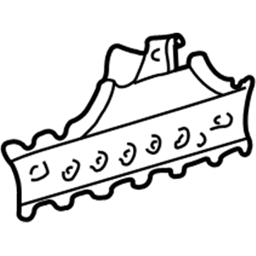 Toyota 61305-0C010 Lower Pillar Reinforcement