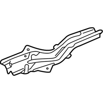 Lexus 57601-48907 Member Sub-Assy, Rear Floor Side, RH