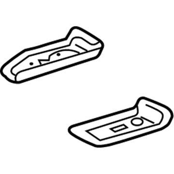 Toyota 57805-0E010 Seat Belt Reinforcement