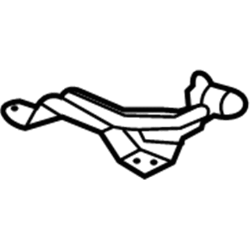 Lexus 58204-0E010 Bracket Sub-Assy, Front Seat
