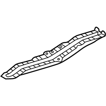 Lexus 58309-0E020 Plate Sub-Assy, Rear Floor