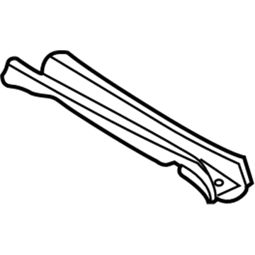 Lexus 57653-0E010 Member, Rear Floor Cross, No.2
