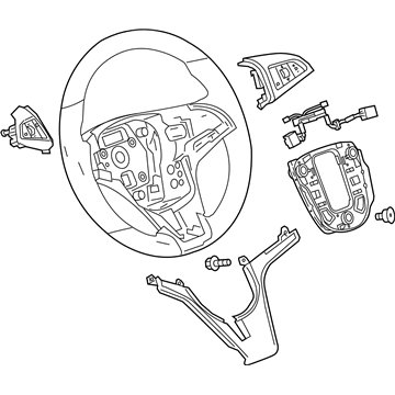 GM 22909521 Steering Wheel