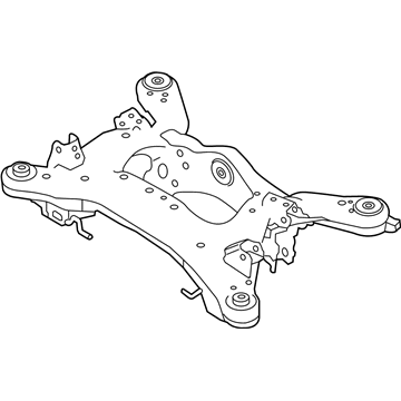 Infiniti 55400-5CA0A Member Complete-Rear Suspension