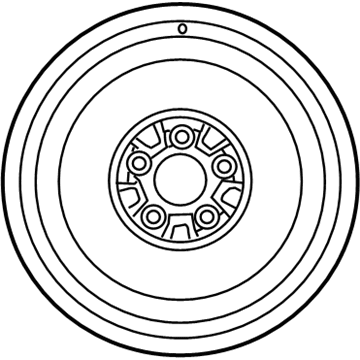 Infiniti 40300-4CE7A Spare Tire Wheel Assembly