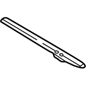 Hyundai 81641-H1000 Deflector Assembly-Sunroof