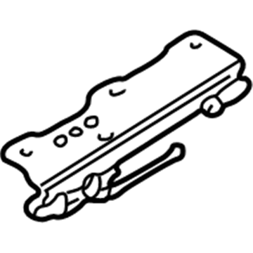 Hyundai 81647-38000 Guide Assembly-Sunroof Rear, LH