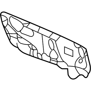 Hyundai 84124-4D000 Insulator-Dash Panel