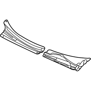 Kia 861504D000 Cover Assembly-Cowl Top
