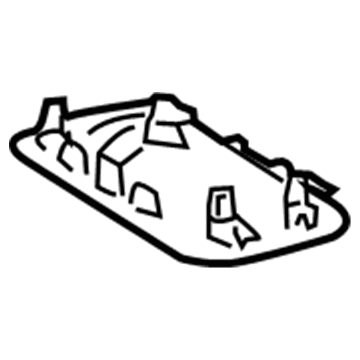 Lexus 73139-60010-A0 Cover, Seat Belt Anchor