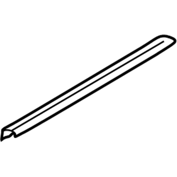 BMW 51-47-7-014-605 Front Left Sill Strip