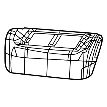 Mopar 7GK36TX7AC COVER-FRONT SEAT CUSHION