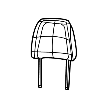 Mopar 6LY591T3AD HEADREST-FRONT