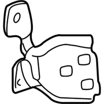 Mopar 55363417AB Door Half Hinge