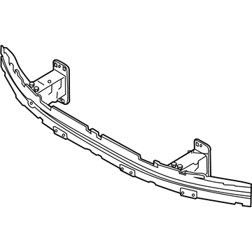 BMW 51-11-7-895-740 Carrier, Bumper Front