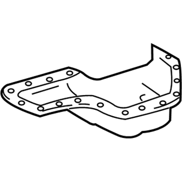 Toyota 12102-50090 Lower Oil Pan