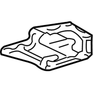 Toyota 12121-50100 Oil Pan Baffle