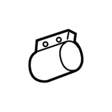 GM 13278369 Rear Muffler Clamp