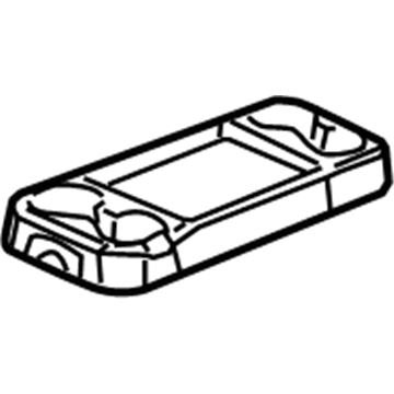 GM 89043083 Tray, Rear Seat Console *Cashmere
