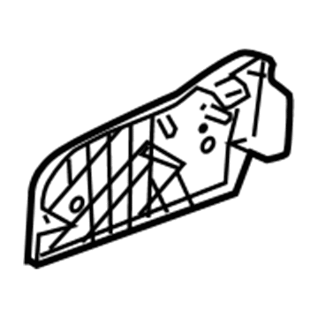 GM 88899084 Inner Finish Panel
