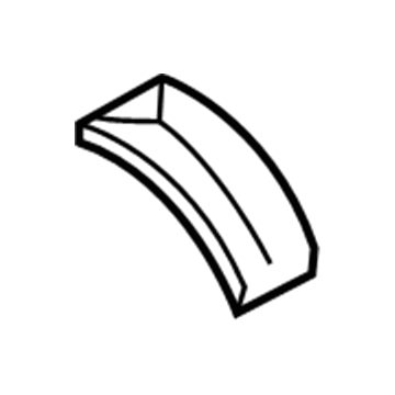 Nissan 73259-JM00A Bracket-Roof Bow, 2ND