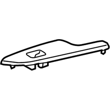 Lexus 74271-76010 Panel, Rear Door ARMREST