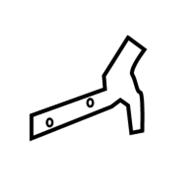 GM 22889462 Hinge Pillar Reinforcement Baffle