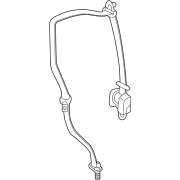 Ford 3L2Z-78611B69-AAE Lap & Shoulder Belt