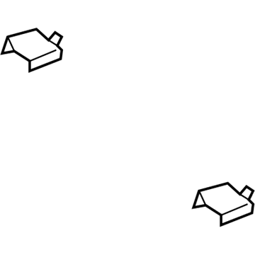 Ford GD9Z-54672A40-AA Track Cover Front Cap