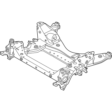 BMW 31-10-8-096-675 FRONT AXLE SUPPORT