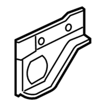 Hyundai 66718-2E100 Panel-Cowl Side Outer Upper, LH
