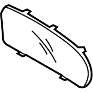 Kia 943601G000 Lens-Front Acryl