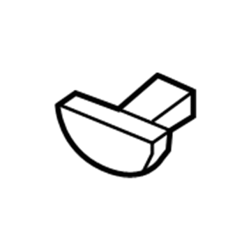 Hyundai 93745-1E000-OR Blanking-Front Fog Lamp Switch